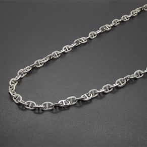 Zaveris 19 Inch Sterling Silver Mariner Chain Necklace