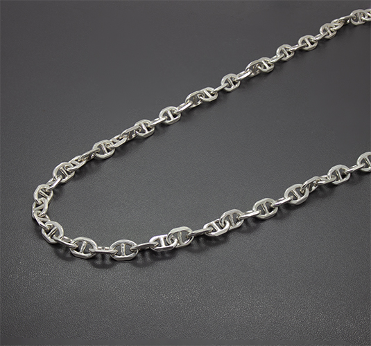 Zaveris 19 Inch Sterling Silver Mariner Chain Necklace